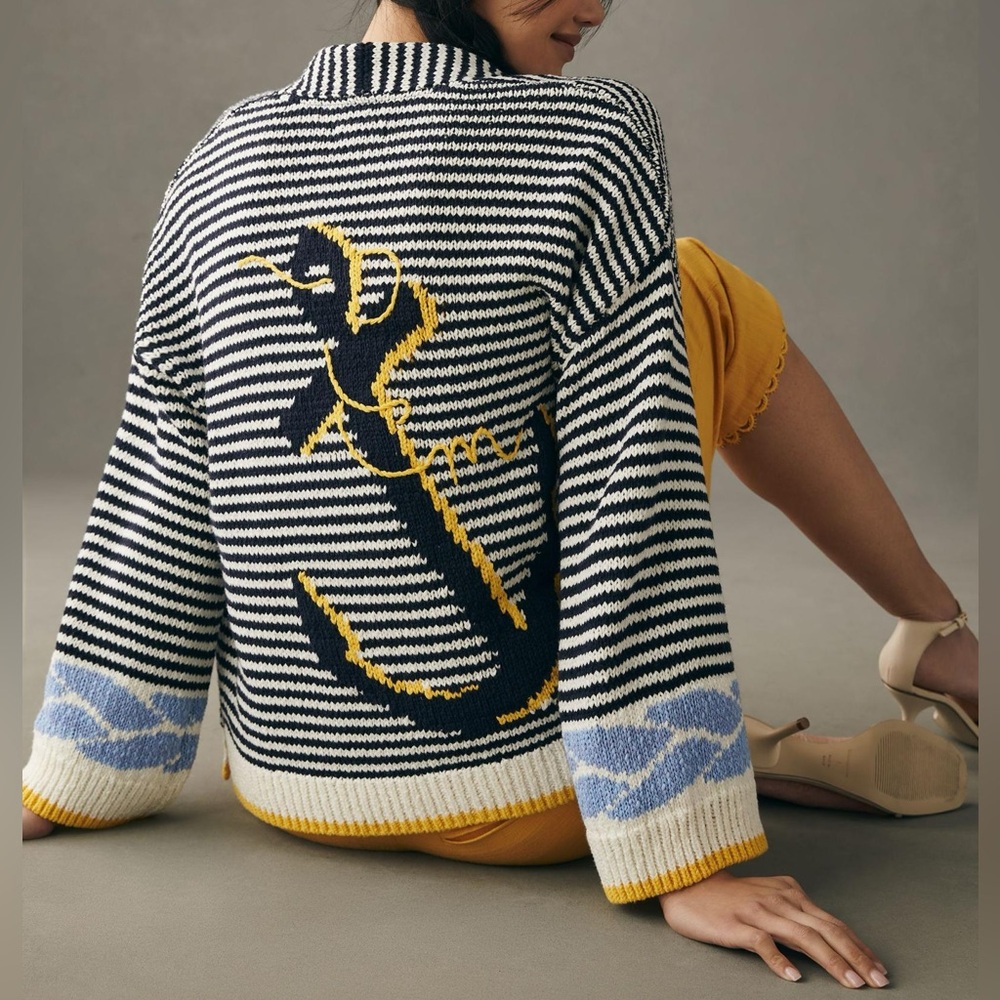 Maeve by Anthropologie Portside Cardigan Sweater